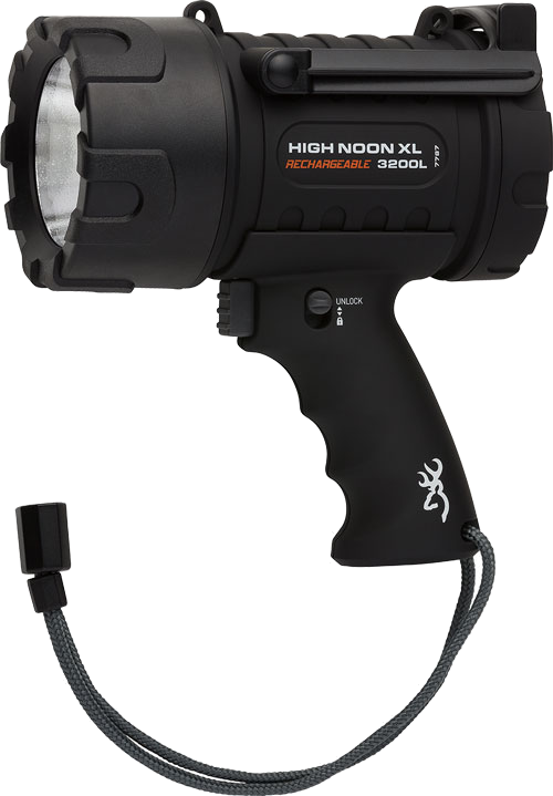 Browning High Noon XL LED Spotlight 3200 Lumens Rechrgb