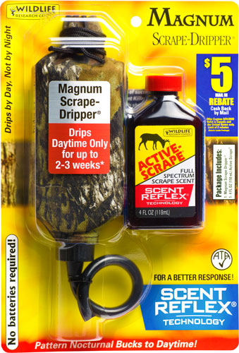 Wildlife Research Deer Lure Active Scrape/ Dripper Combo 4 fl oz