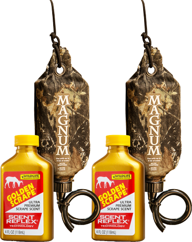Wildlife Research Deer Lure Golden Scrape/ Dripper Combo 2-Pack