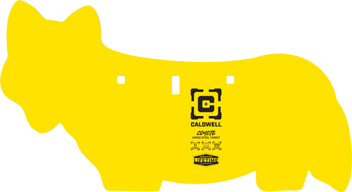 Caldwell AR500 Target 3/8" AR500 Steel Yellow
