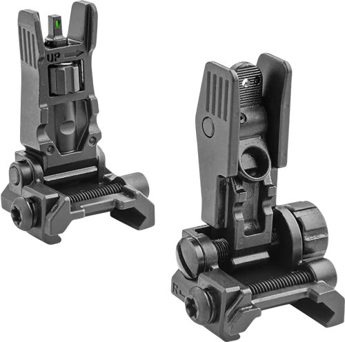 Meprolight Front Green Tritium Rear Blank Flip Up Night Sights