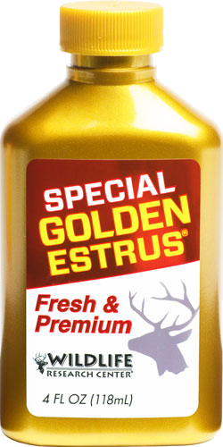 Wildlife Research Deer Lure Special Golden Estrus 4fl Ounces
