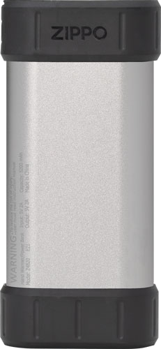 Zippo Heatbank 6 Pro Rechargeable Hand Warmer Silvr