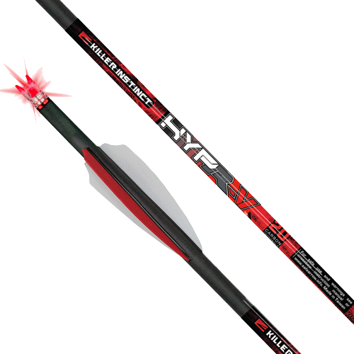 Killer Instinct Hypr-V Crossbow Bolts 20" Lighted 3-Pack