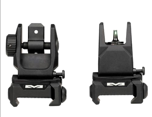 Meprolight Cabs Co-Witness Back Up Sights Blank Rear Green