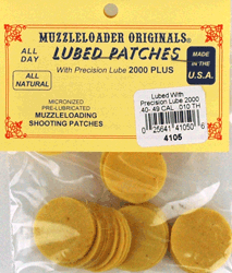 Modern Muzzleloader Original Wonder Patch 40-49 .010 100-Pack