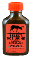 Wildlife Research Deer Lure Select Doe Urine 1fl Ounce