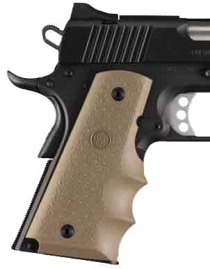 Hogue Grips Colt Govt Model with Finger Grooves Grip – FDE