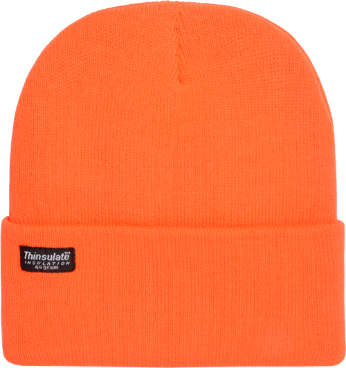 Hot Shot Basics 2-Ply Knit Cap Commander Blaze Insulated
