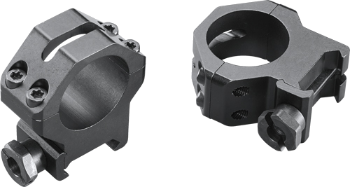 Weaver 4-Hole Tactical Matte 1" High Scope Rings