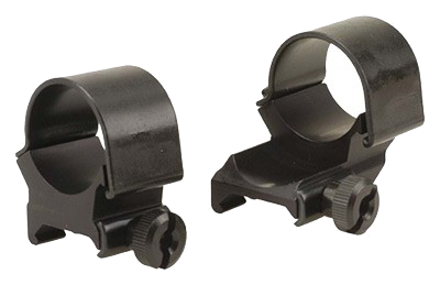 Weaver Detachable Top Mount Extension Matte 1" High Scope Rings