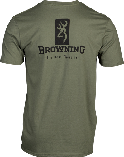 Browning Short-Sleeve T-Shirt Emblem Military Green Large