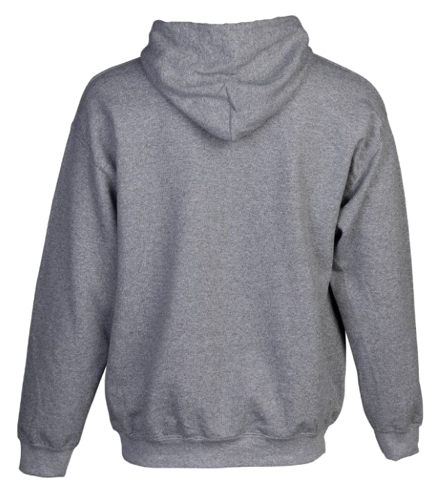 Browning Hoodie Branded Buck Mark Heather Gray Large