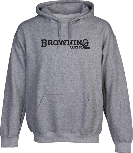 Browning Hoodie Backfence Heather Gray Large