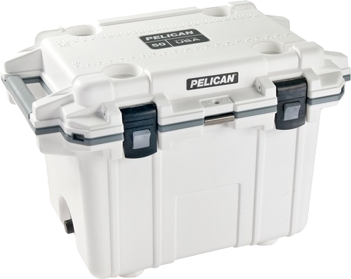 Pelican Coolers Im 50 Quart Elite White/Gray