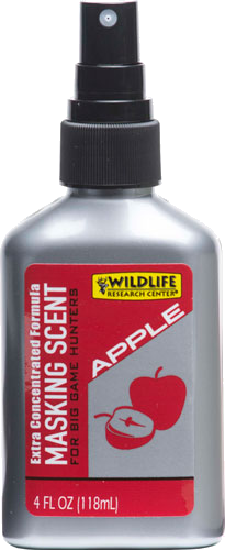Wildlife Research 4-Pack Masking Scent Apple 4 fl oz Bottle Case