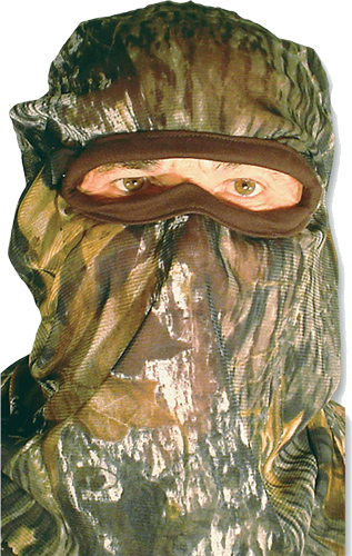 Quaker Boy Face Mask Bandit Elite Full Mossy Oak Bottomland