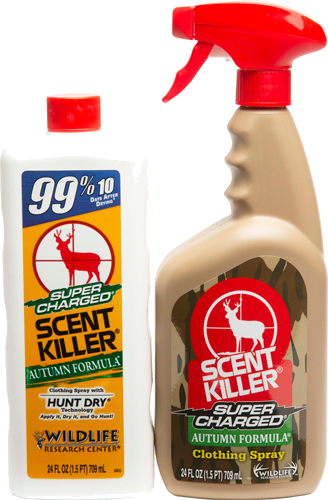 Wildlife Research 3-Pack Sc Scent Elimination Combo 2-24 oz Autum Case