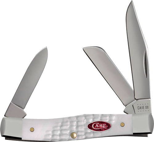Case Knives White Synthetic Sparxx Standard Jig Medium Stockman Knife