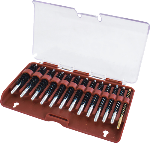 Tipton 13-Piece Nylon Bore Brush Set with Storage Case