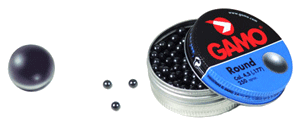 Gamo 177 Lead Roundball BBs 8.2 Grains 250-Pack Tin