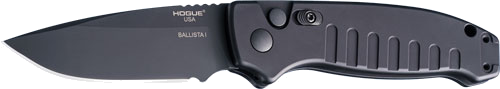 Hogue Ballista-I Button Auto Drop Point Blade Matte 3.5