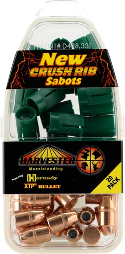 Harvester Xtp .50 Caliber 240 Grain .430 Hornady Xtp Sabot 20-Pack