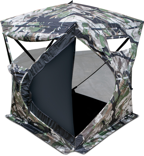 Primos Full Frontal Ground Blind One-Way See Through Veil