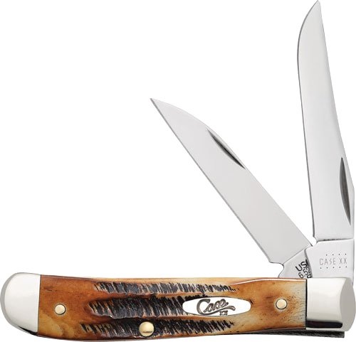 Case Knives 6.5 Bone Stag Mini Trapper Knife