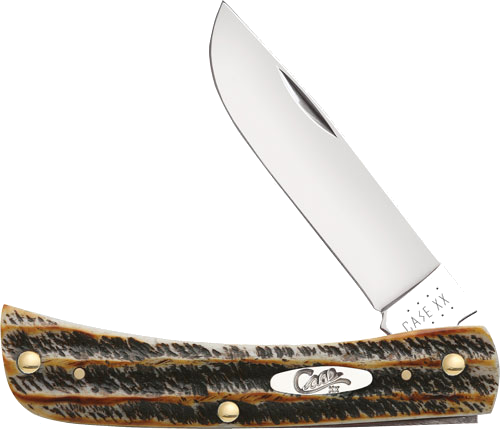 Case Knives 6.5 Bone Stag Sod Buster Jr Knife