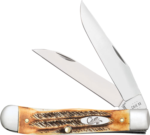 Case Knives 6.5 Bone Stag Trapper Knife
