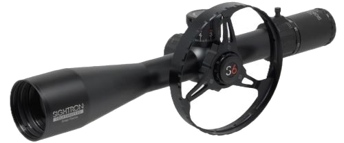 Sightron S6 34mm with Wheel Snap Focus MOA-2 10-60x56 Riflescope