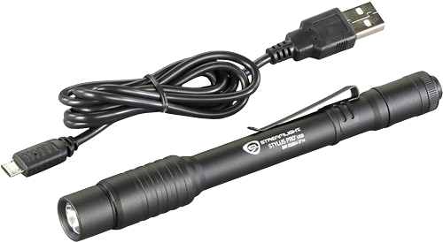 Streamlight Stylus Pro USB Light White LED with Pocket Clip