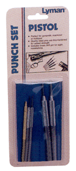 Lyman Punch Set 5 Punches Pistol
