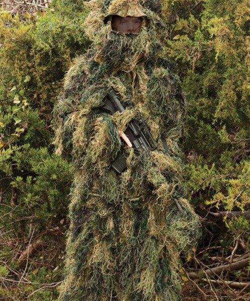 Red Rock Gear Ghillie Suit Woodland 5 Piece Adult XL/Xxl