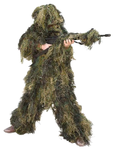 Red Rock Gear 5 Piece Ghillie Suit Woodland Youth Large