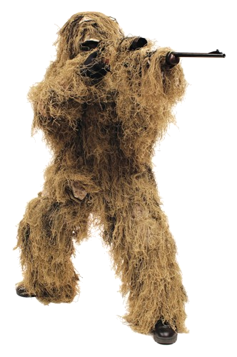 Red Rock Gear Ghillie Suit Desert 5 Piece Adult Medium/Large