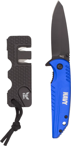 Case Knives U.s. Navy 2.9" Folder with Sharpener Knife