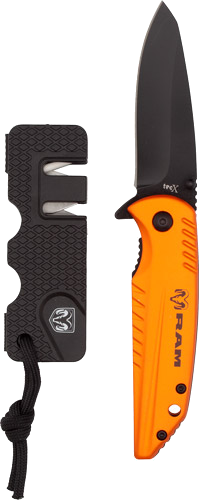 Case Knives Dodge Ram 2.9" Folder with Sharpener Knife