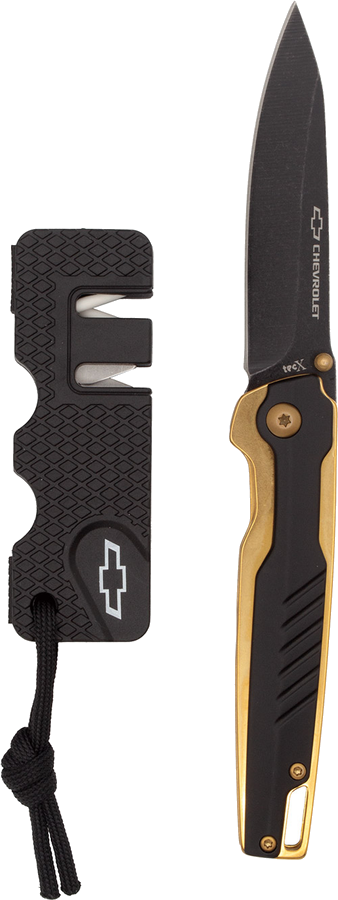 Case Knives Chevy 3.2" Folder with Sharpener Knife