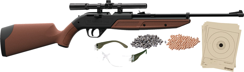 Crosman 760 Pumpmaster Bb/177 with 4x Scope Glasses Ammo Air Rifle