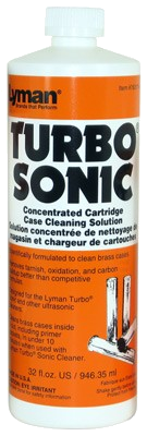Lyman Turbo Sonic Cleaning Solution 32 oz Bottle Case