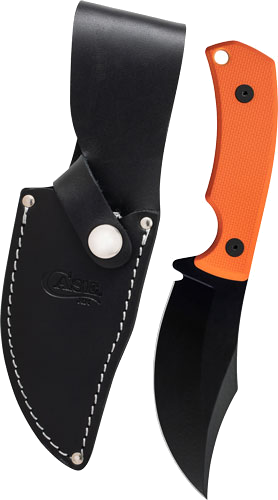 Case Knives Hunter Ct3 Textured G10 & Leather Sheath Knife