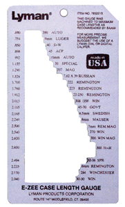 Lyman Trim-To-Length Gauge Case