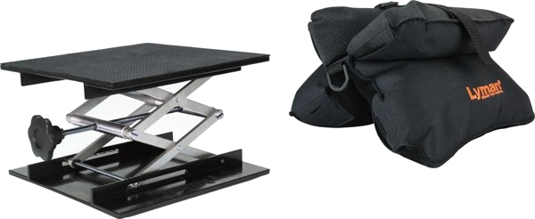 Lyman Shooting Bench Bag Jack & Match Bag Combo