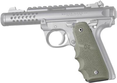 Hogue Grips Ruger 22/45 Mkiv Rubber Grips/Finger Grooves OD Grip