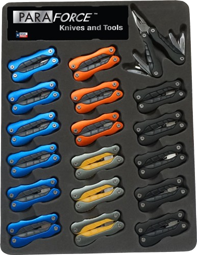 AccuSharp Paraforce Counter Display 18 per Disply Multi-Tool
