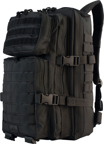 Red Rock Gear Assault Pack with Laser-Cut MOLLE Webb Black