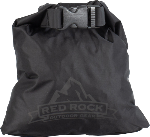 Red Rock Gear Roll Top Dry Bag 1 Liter Waterproof Black