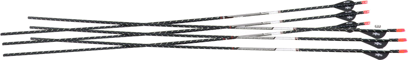 Easton Arrow Fmj 5mm 340 with 2" Blazer Vanes 6-Pack